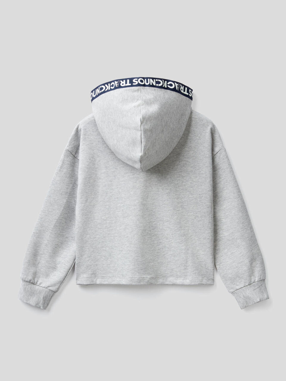 Cropped-Sweatshirt in stretchiger Bio-Baumwolle image number 2