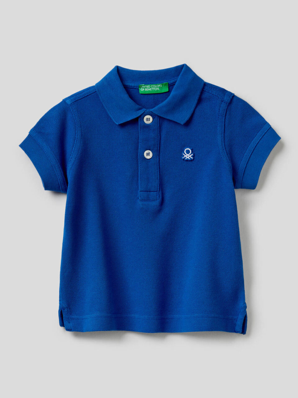 Polo in pure cotton pique image number null