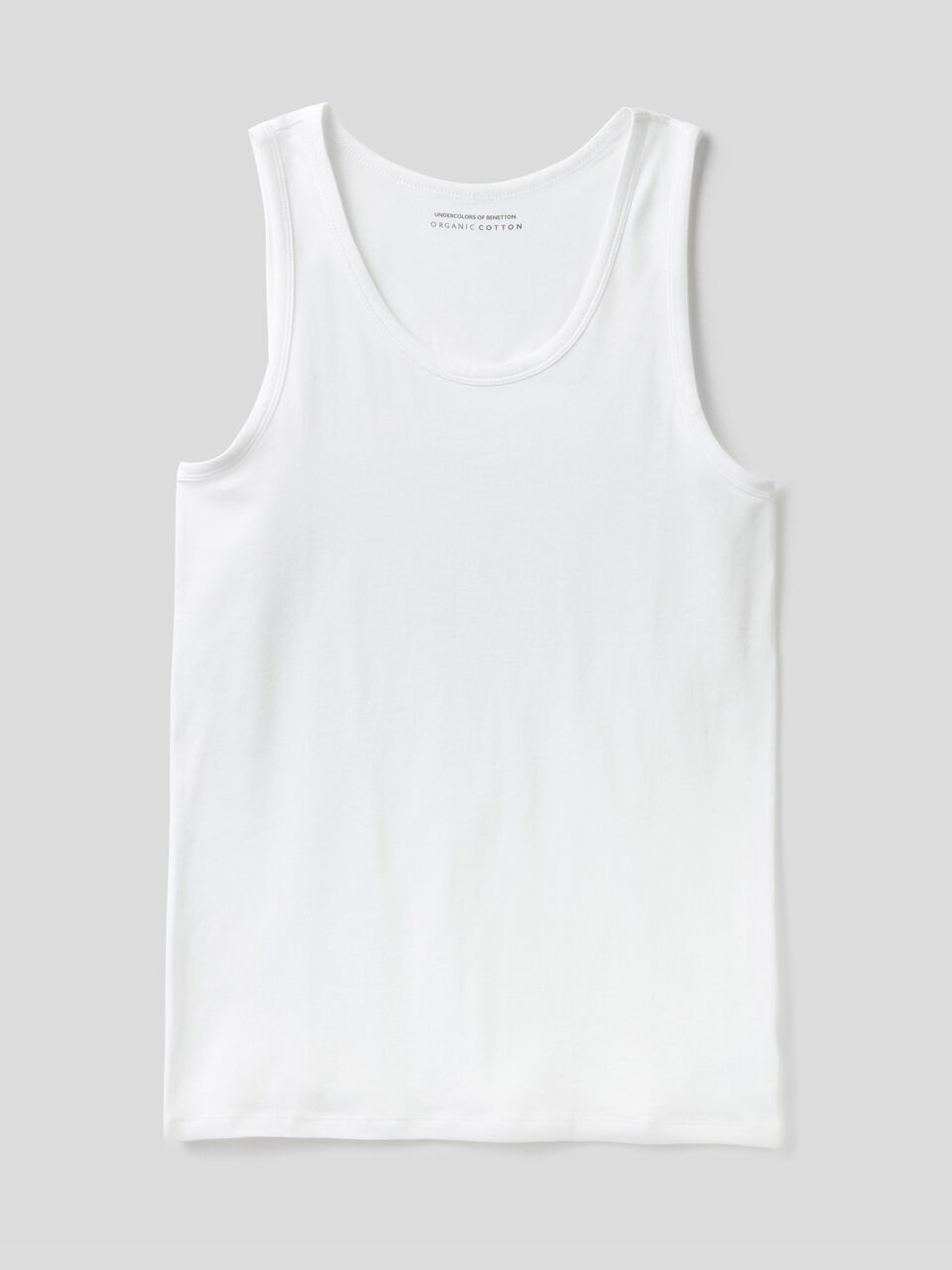 Canotta in cotone biologico stretch image number 1