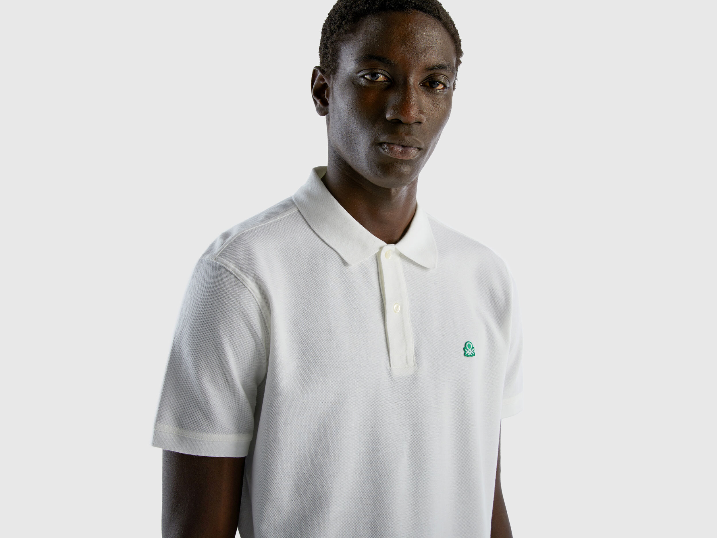 Polo benetton clearance manica corta
