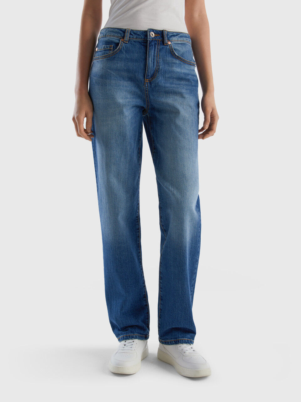 Women s Regular Fit Jeans New Collection 2024 Benetton