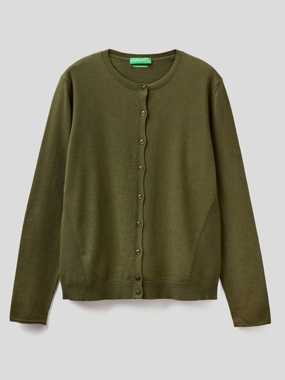 Cardigan in misto cashmere image number 1
