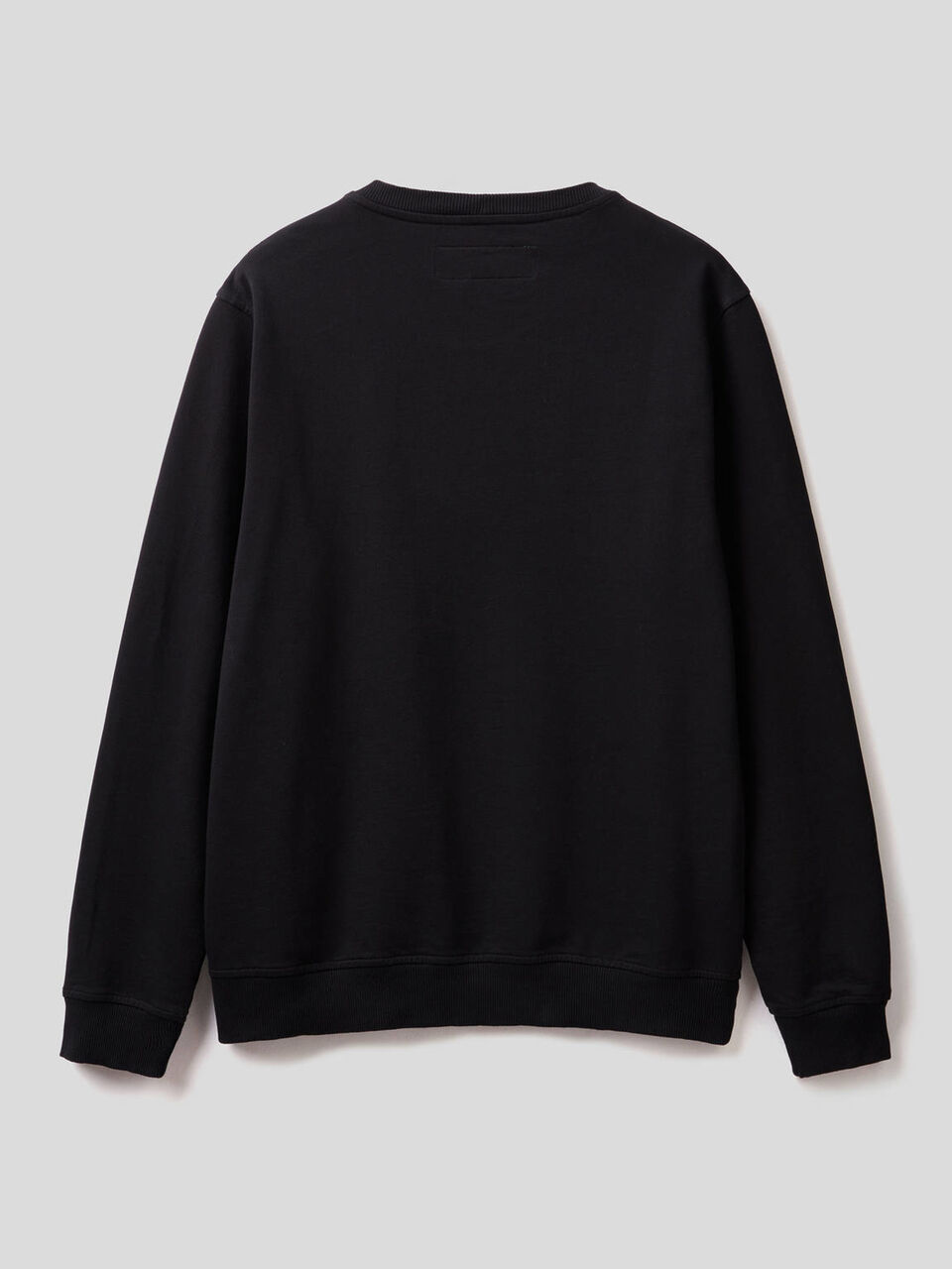 Sweatshirt in 100% organic cotton with print image number 2