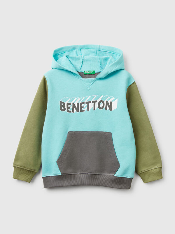 Kapuzenpulli aus 100% Baumwolle Jungen
