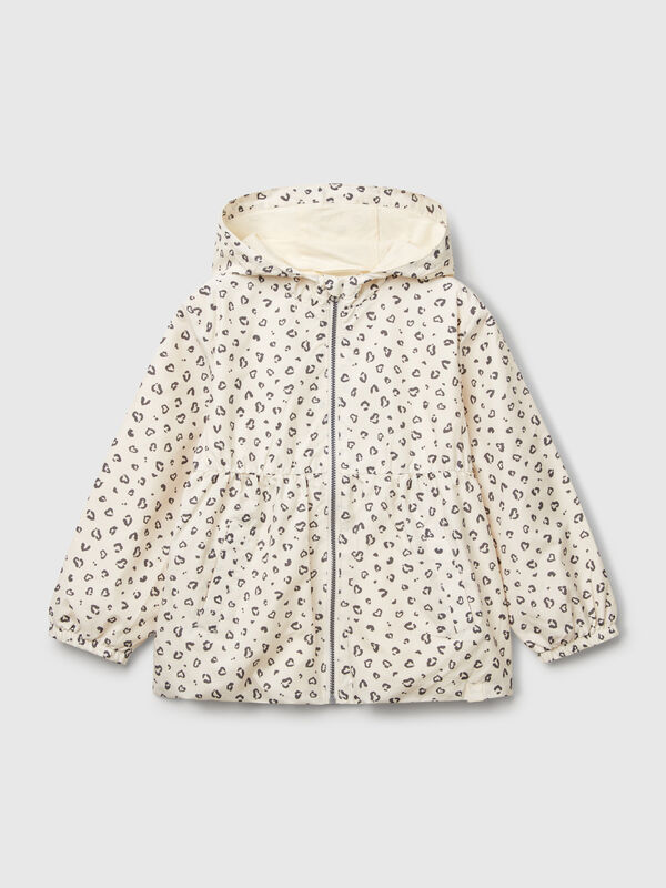 Giacca fantasia in nylon Bambina