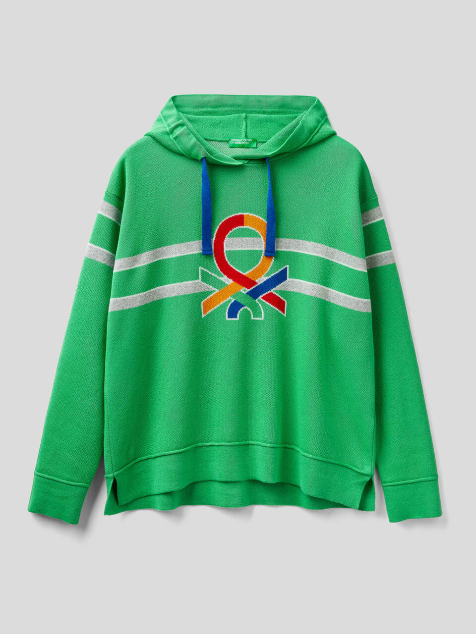Tricot cotton sweater in cotton tricot image number 1