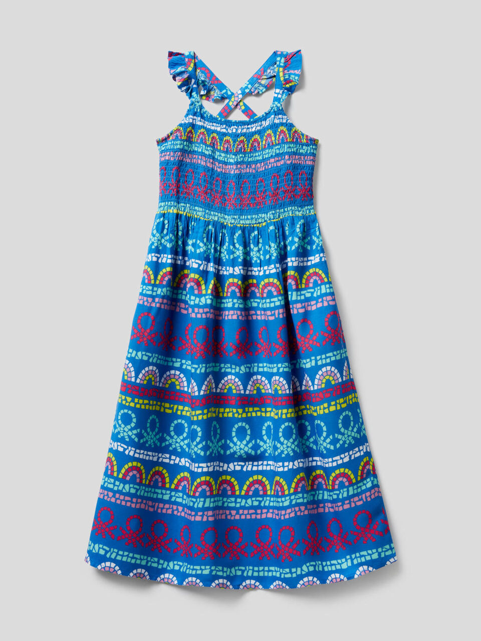 Robe fluide avec imprimé fantaisie image number 1