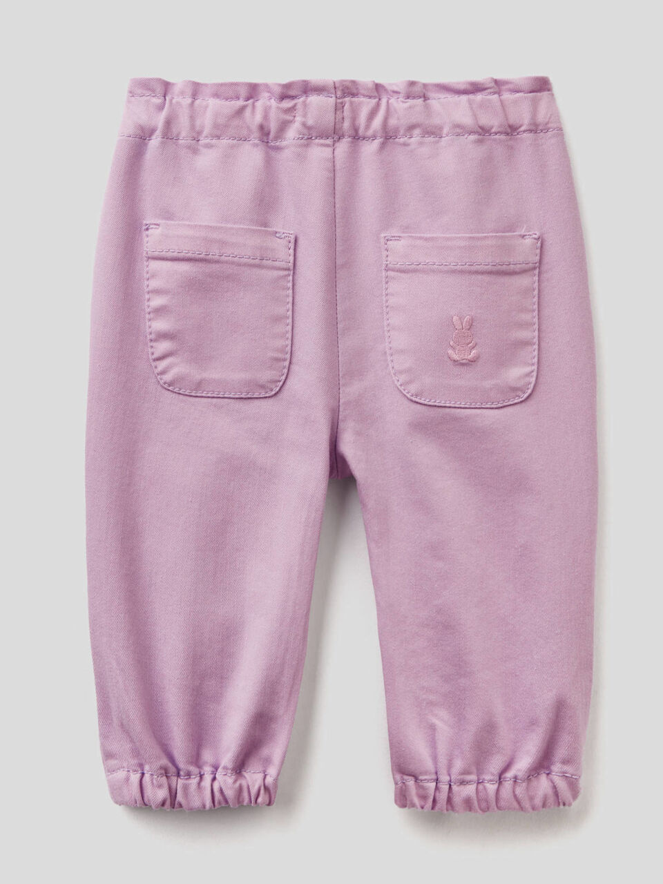 Trousers with ruffled waist image number 2