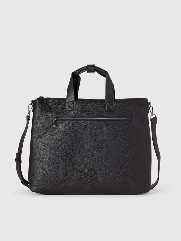 Sac messager en tissu enduit Homme