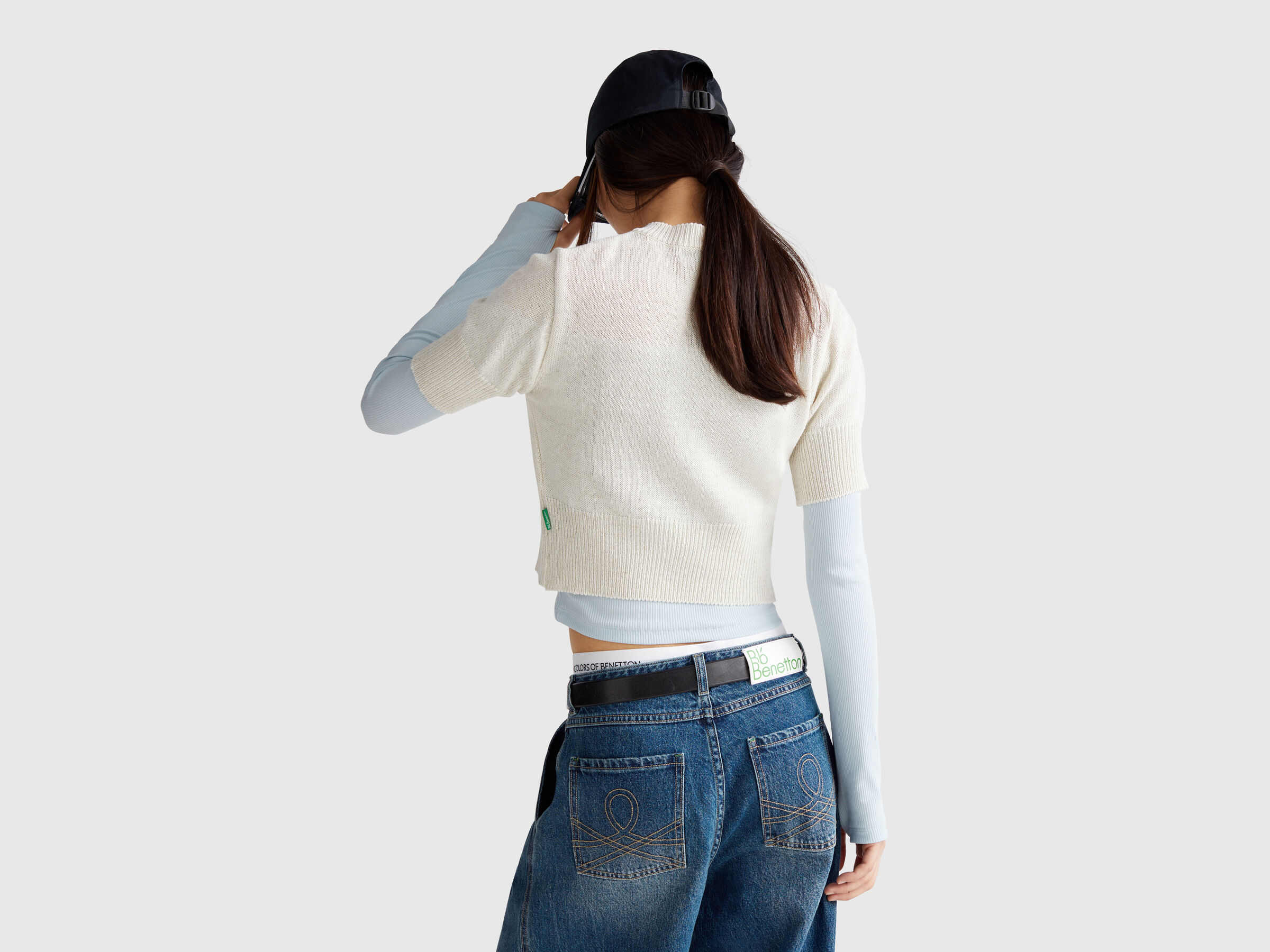 BUTTONED SWEATER H/S Damen image number 1