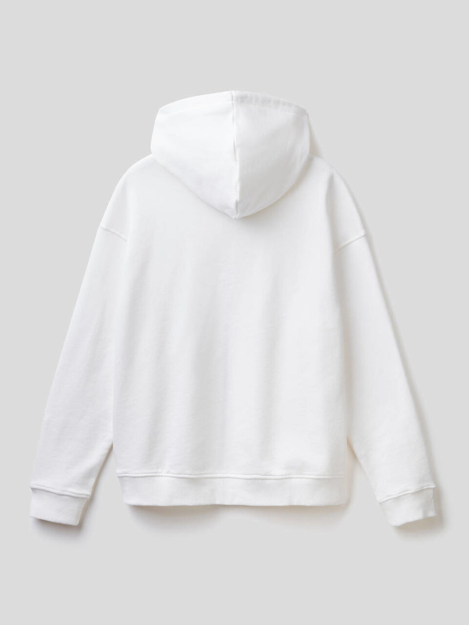 Sweat en coton avec zip et capuche image number 2