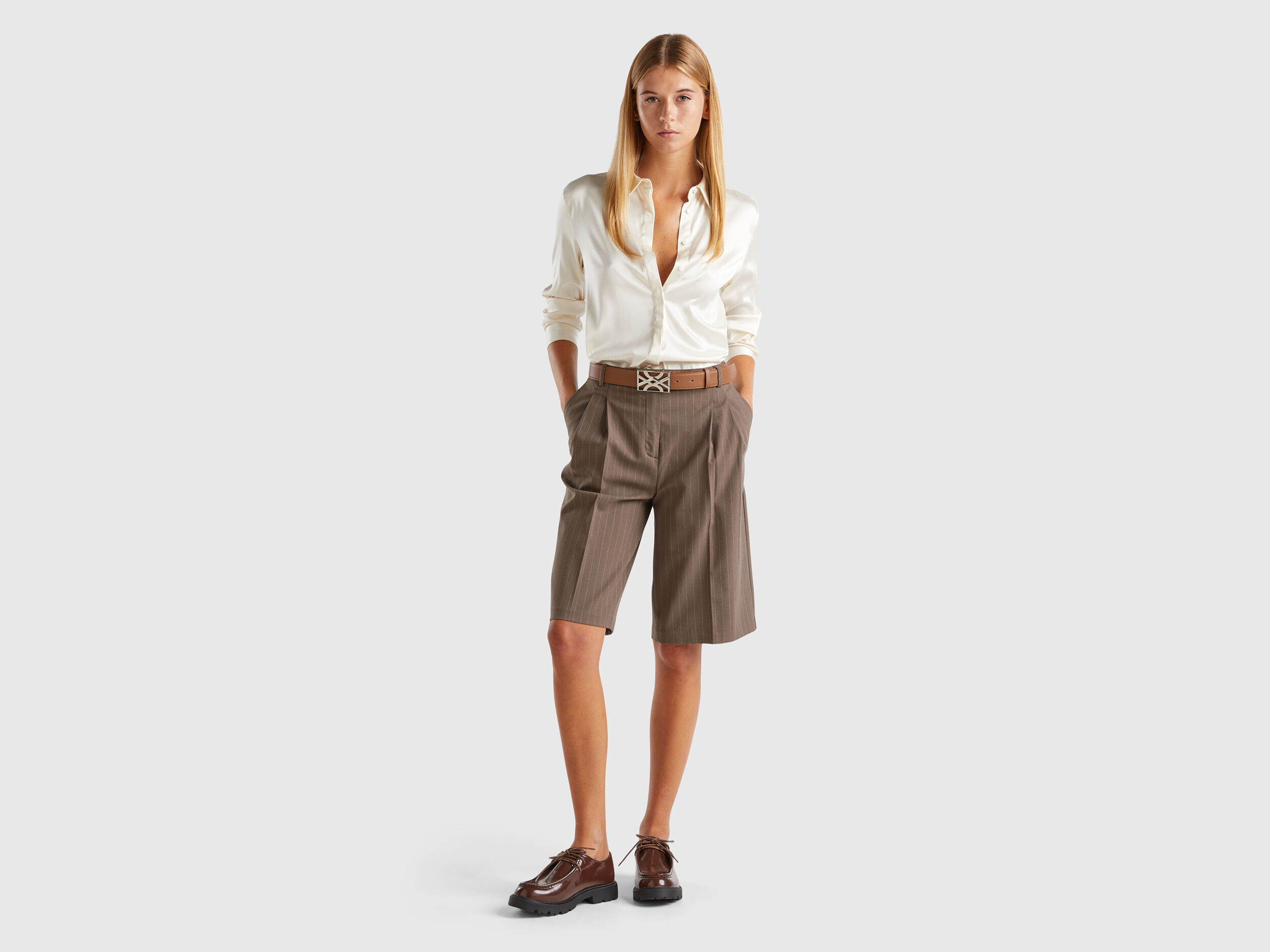 Shorts et Bermudas Femme Nouvelle Collection 2024 Benetton