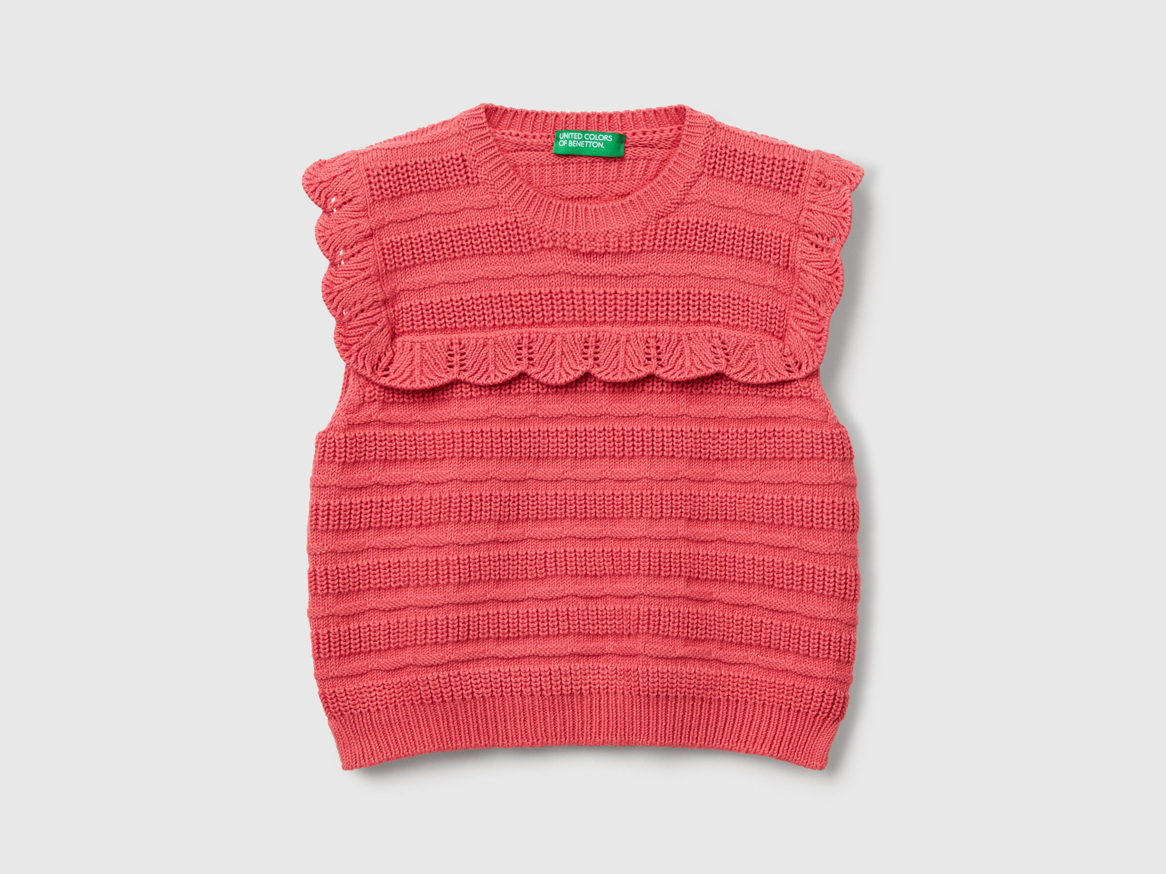 SLEEVELESS SWEATER Mädchen image number 0