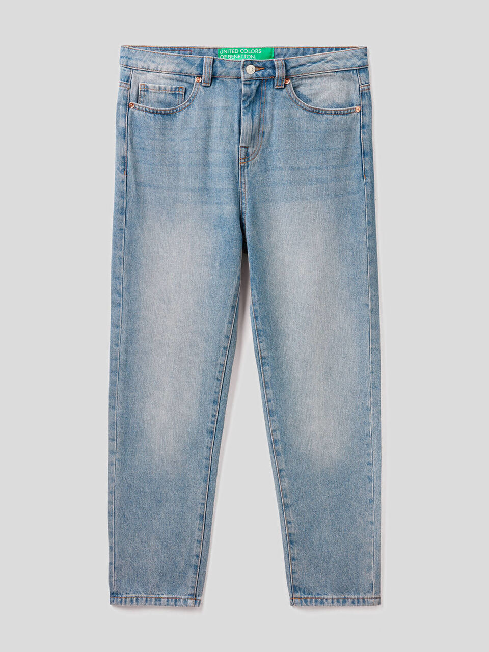 Boyfriend Fit-Jeans in 100% Baumwolle image number 1