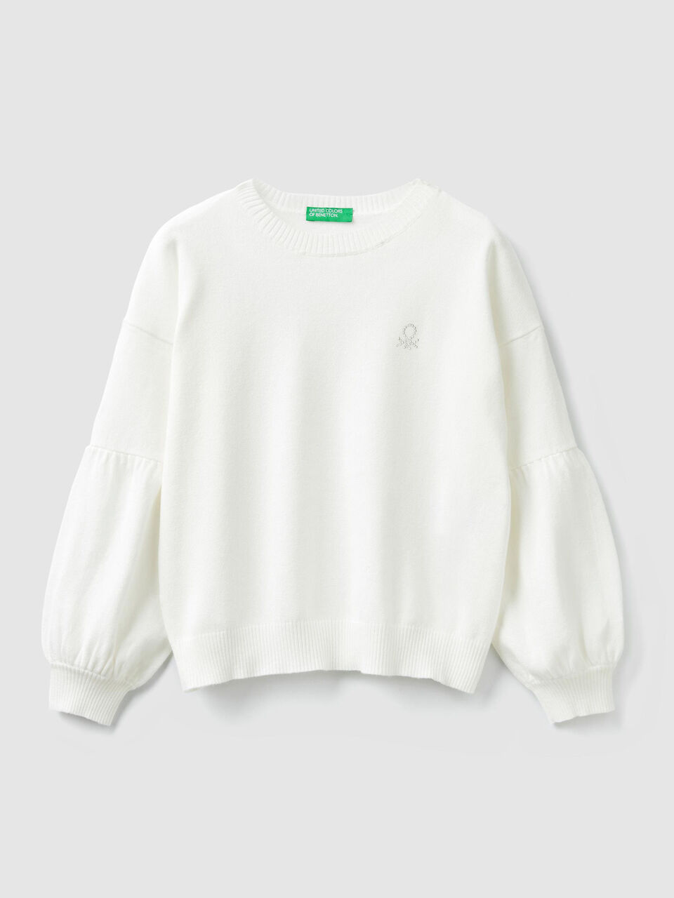 Pull avec manches bouffantes image number 1