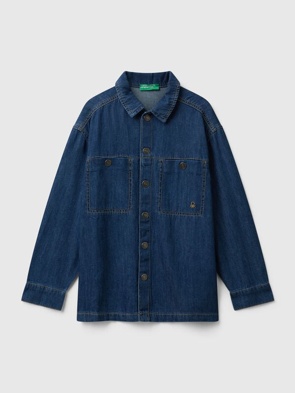 Jeanshemd mit Taschen Jungen