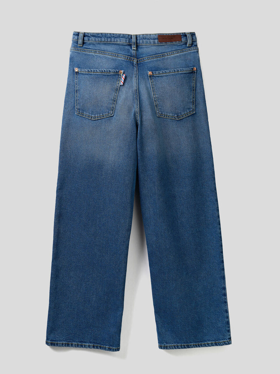 Jeans mum fit in denim stretch image number 2