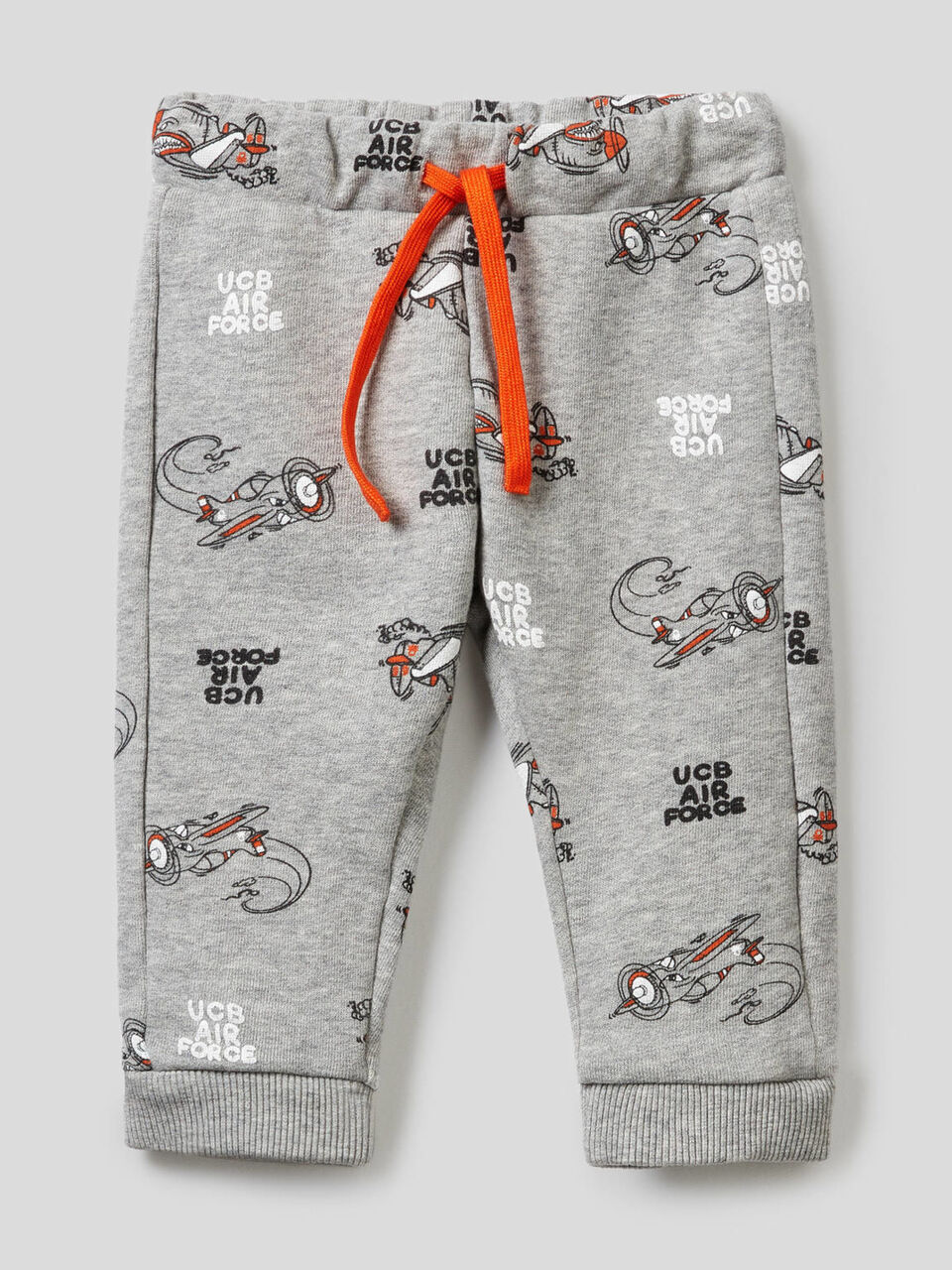 Pantaloni in felpa di puro cotone image number 1