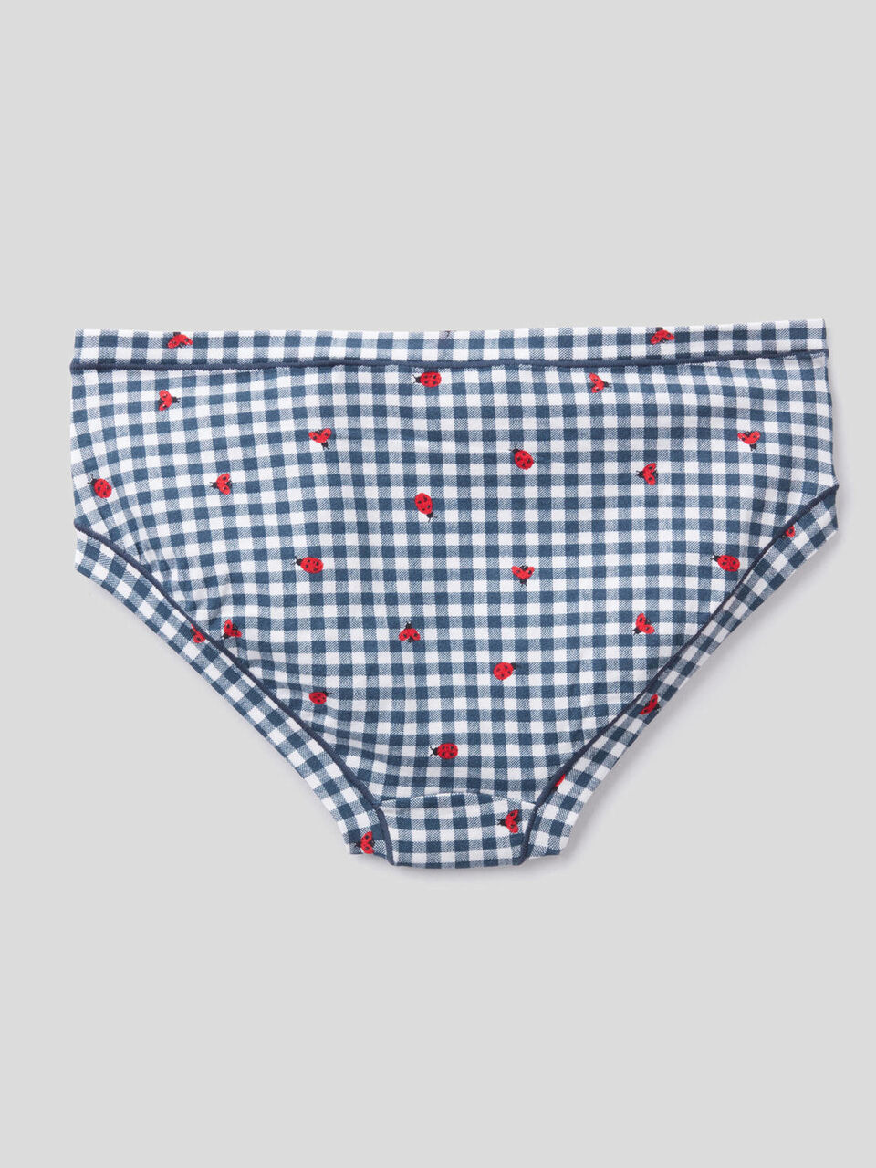 Gemusterter Slip aus superstretchiger Baumwolle image number 2