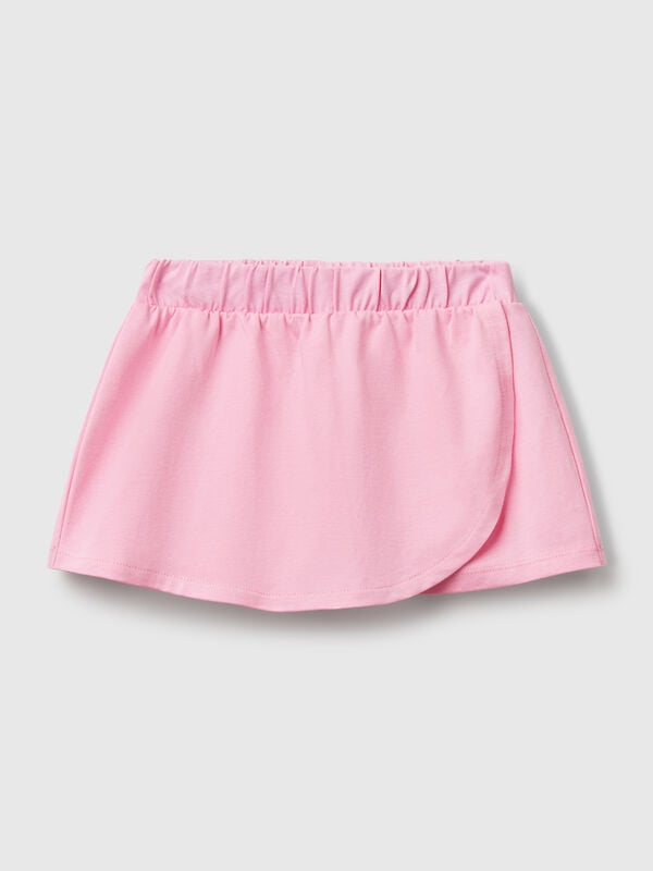 Jupe-culotte pur coton Filles