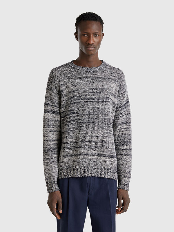 Mehrfarbiger Pullover Herren