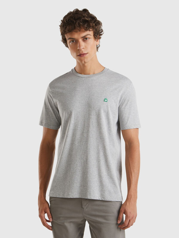 T-shirt basique 100 % coton bio Homme