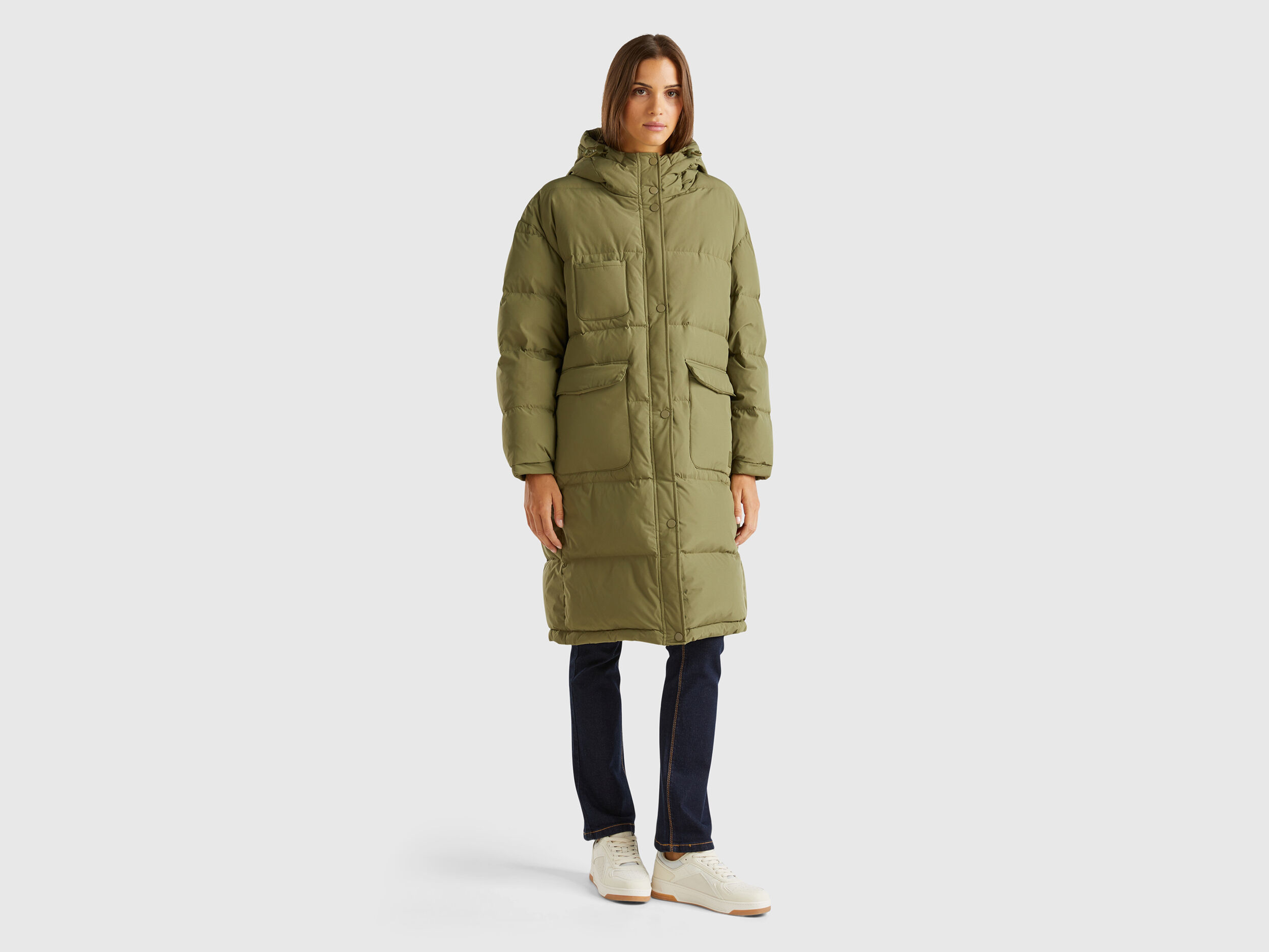 Benetton piumini lunghi shop