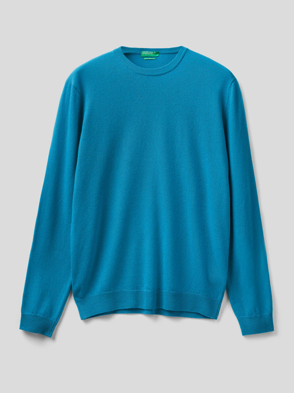 Maglia girocollo in pura lana Merino image number 1