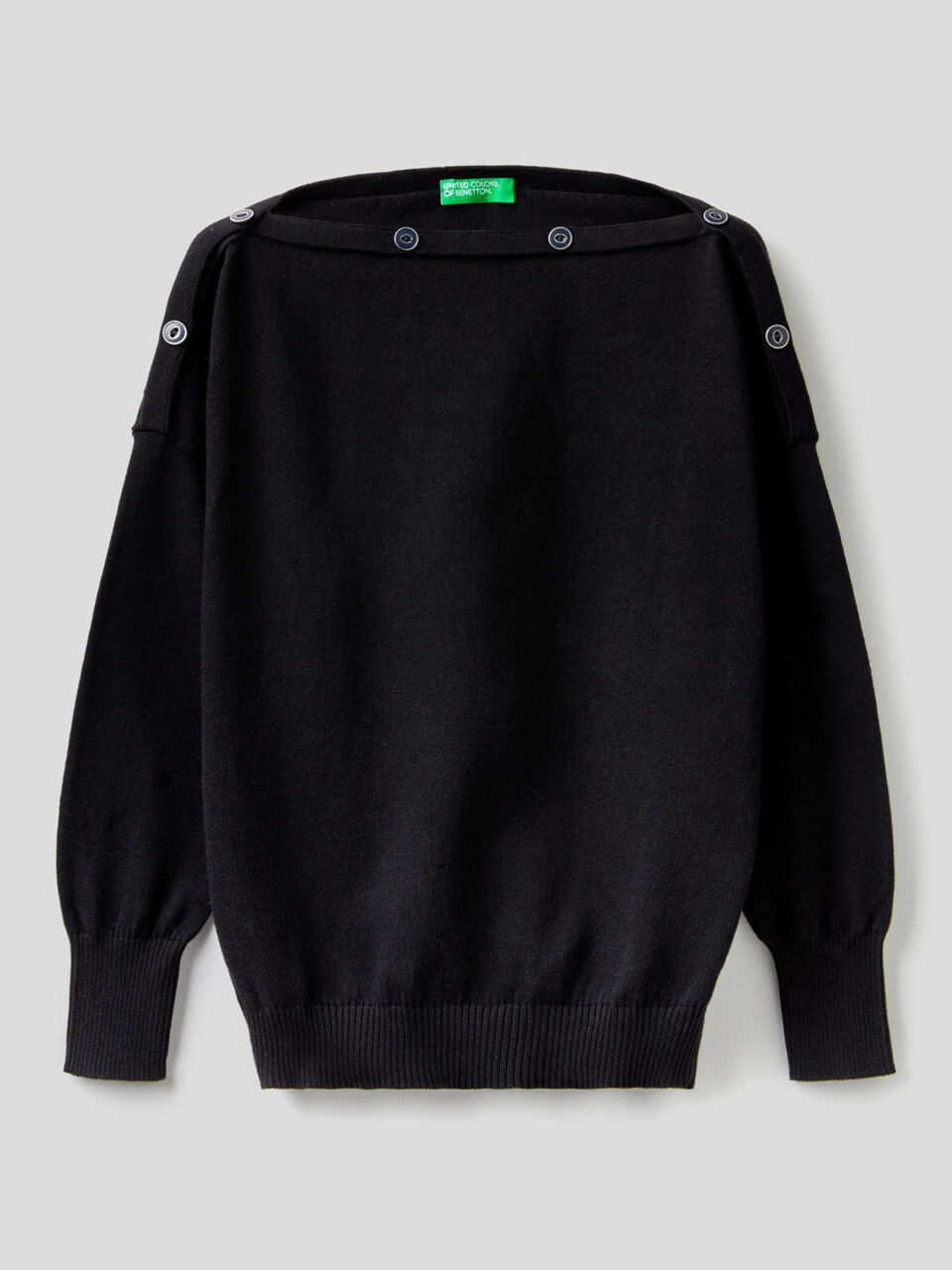 Double wear 100% cotton sweater image number 1