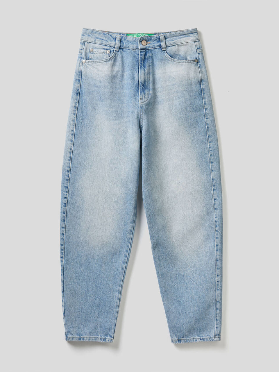 Jeans im Carrot Fit aus Denim in 100% Baumwolle image number 1