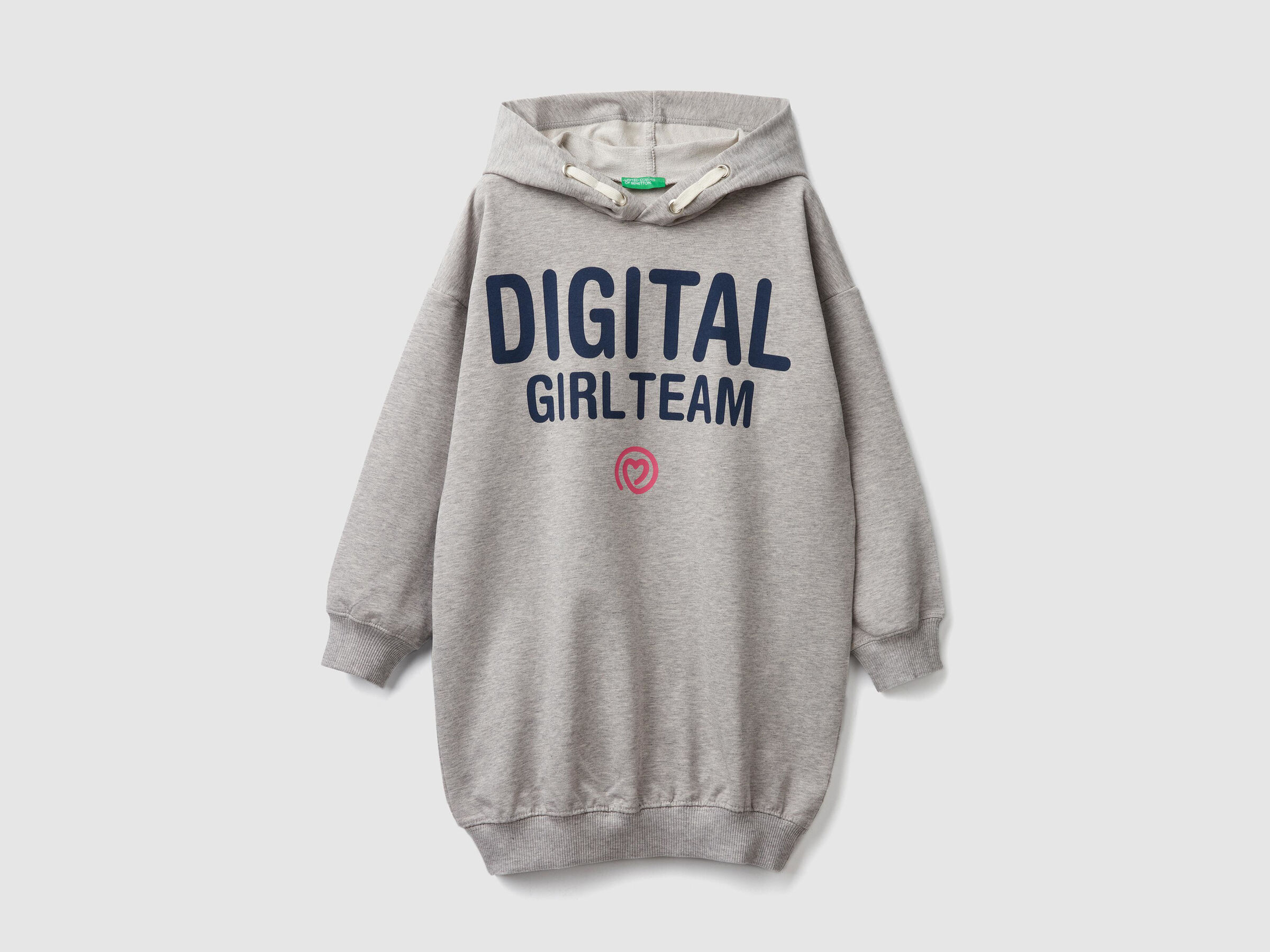 Sweat dress with hood image number null