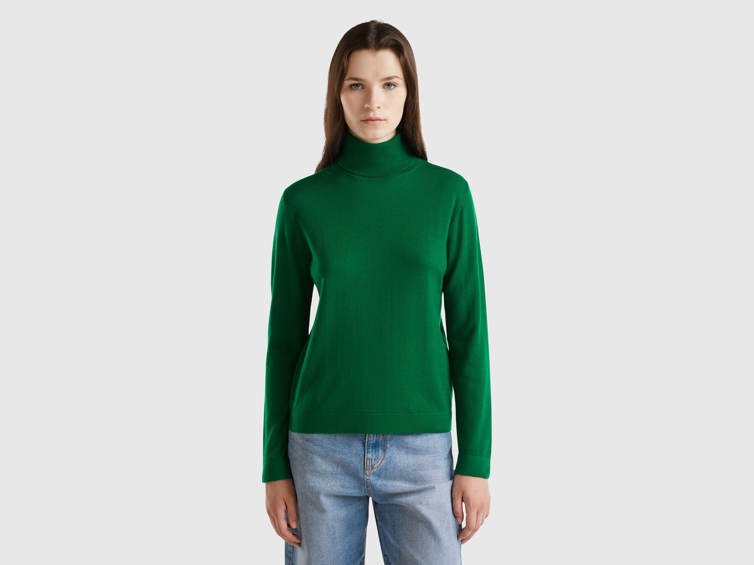 Womens teal turtleneck cheap