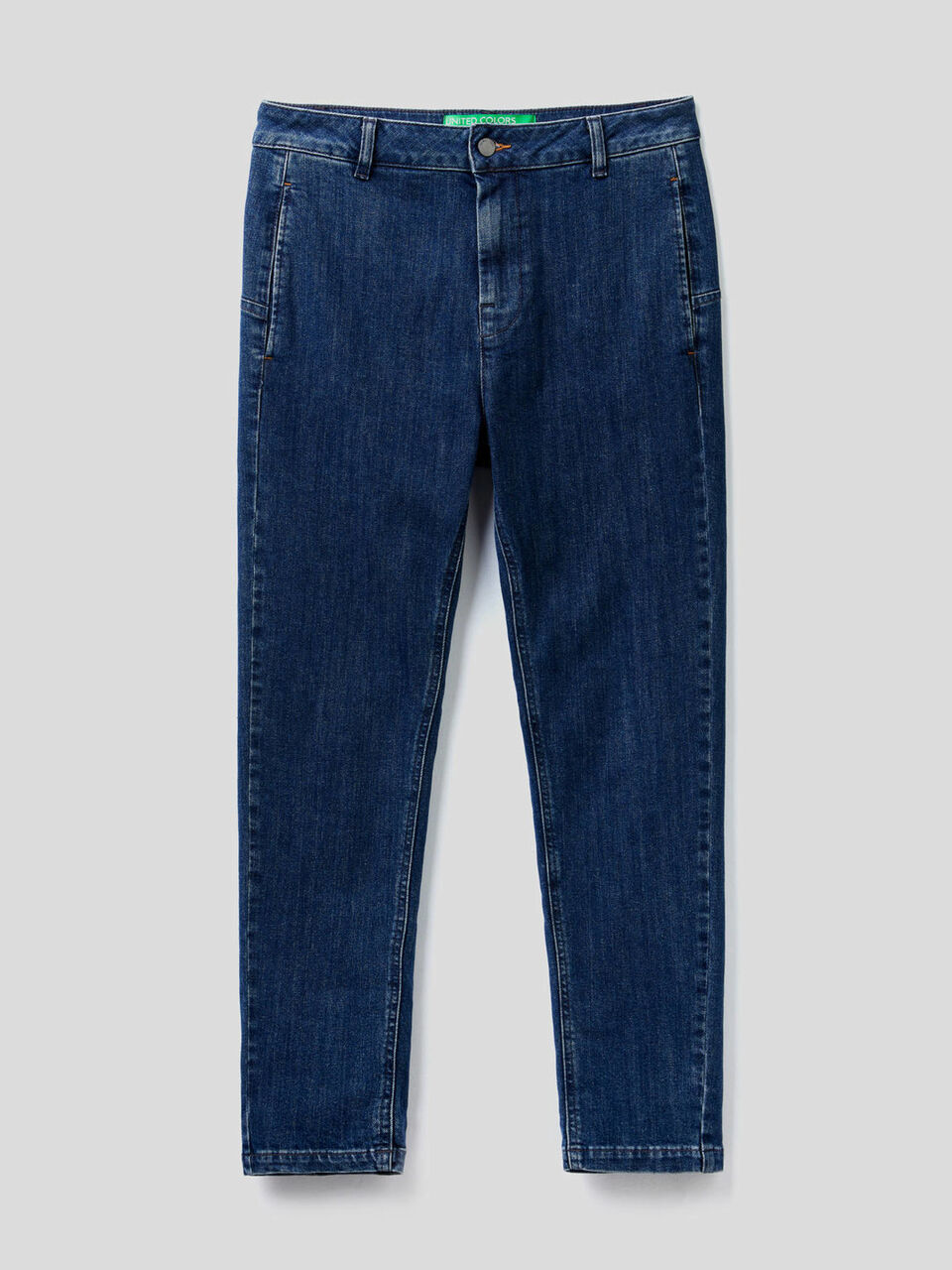 Chino en denim de coton stretch image number 1