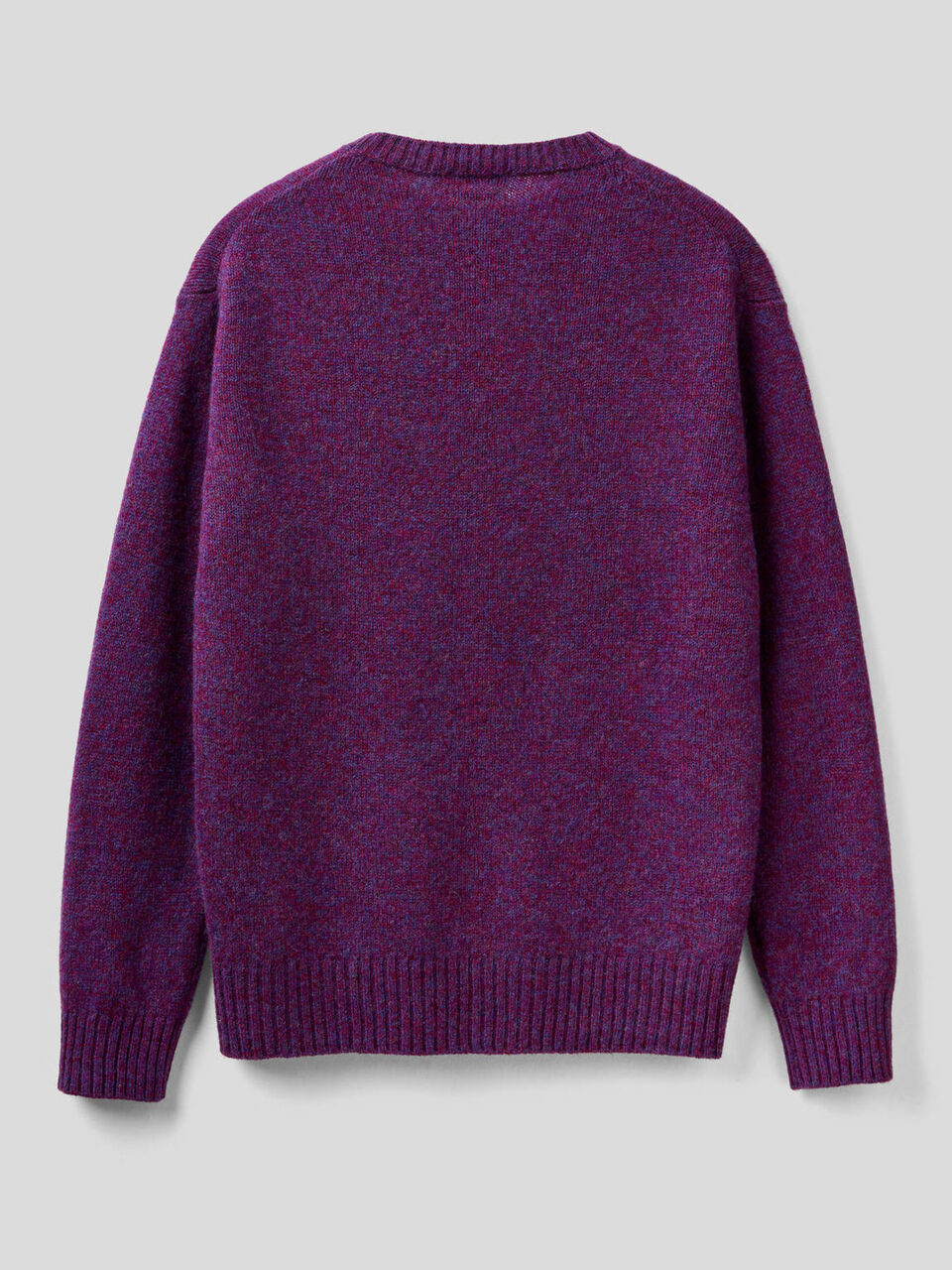 Pullover aus reiner Shetlandwolle mit Rundausschnitt image number 2