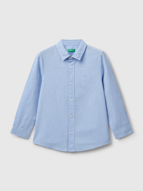 Classic shirt in pure cotton Junior Boy