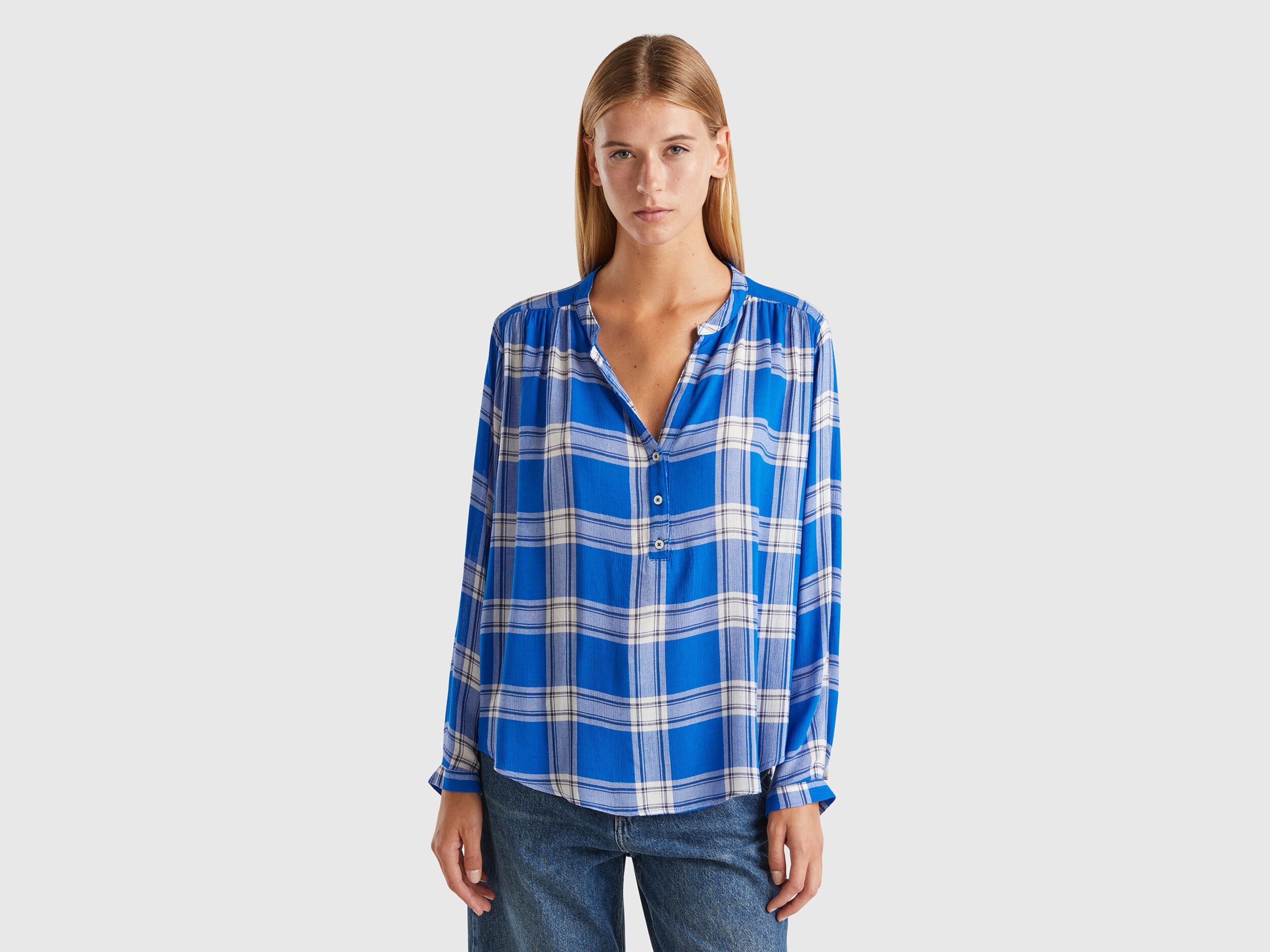 Chemise femme benetton clearance