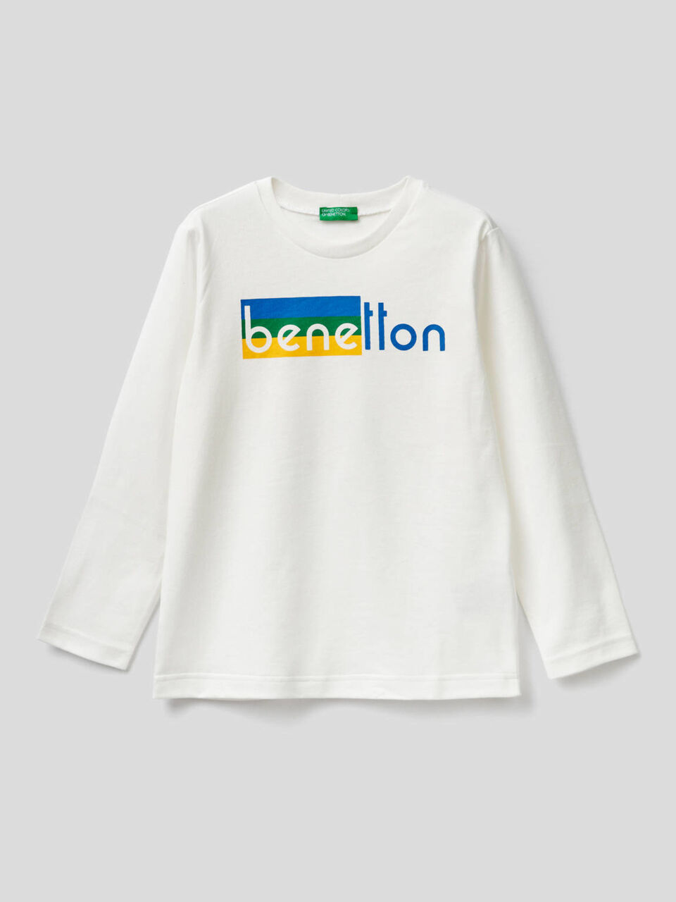 T-shirt manches longues en coton bio image number 1