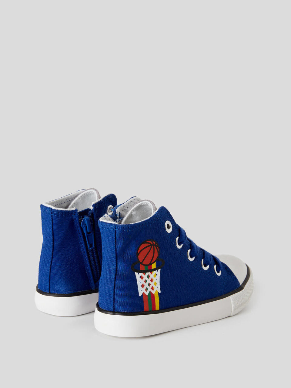 Sneakers montantes avec lacets image number 2