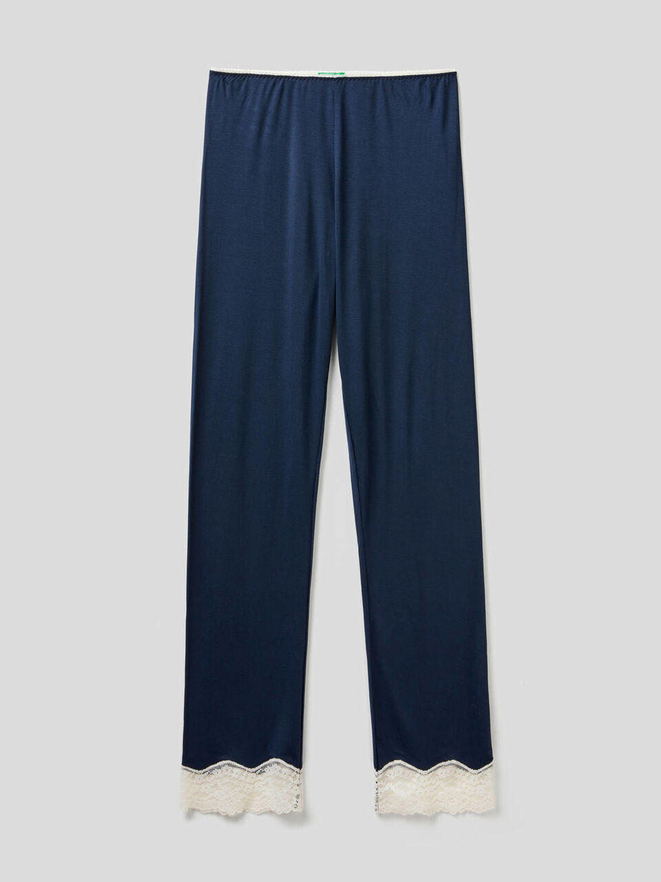 Pantalon avec détails en dentelle image number 1