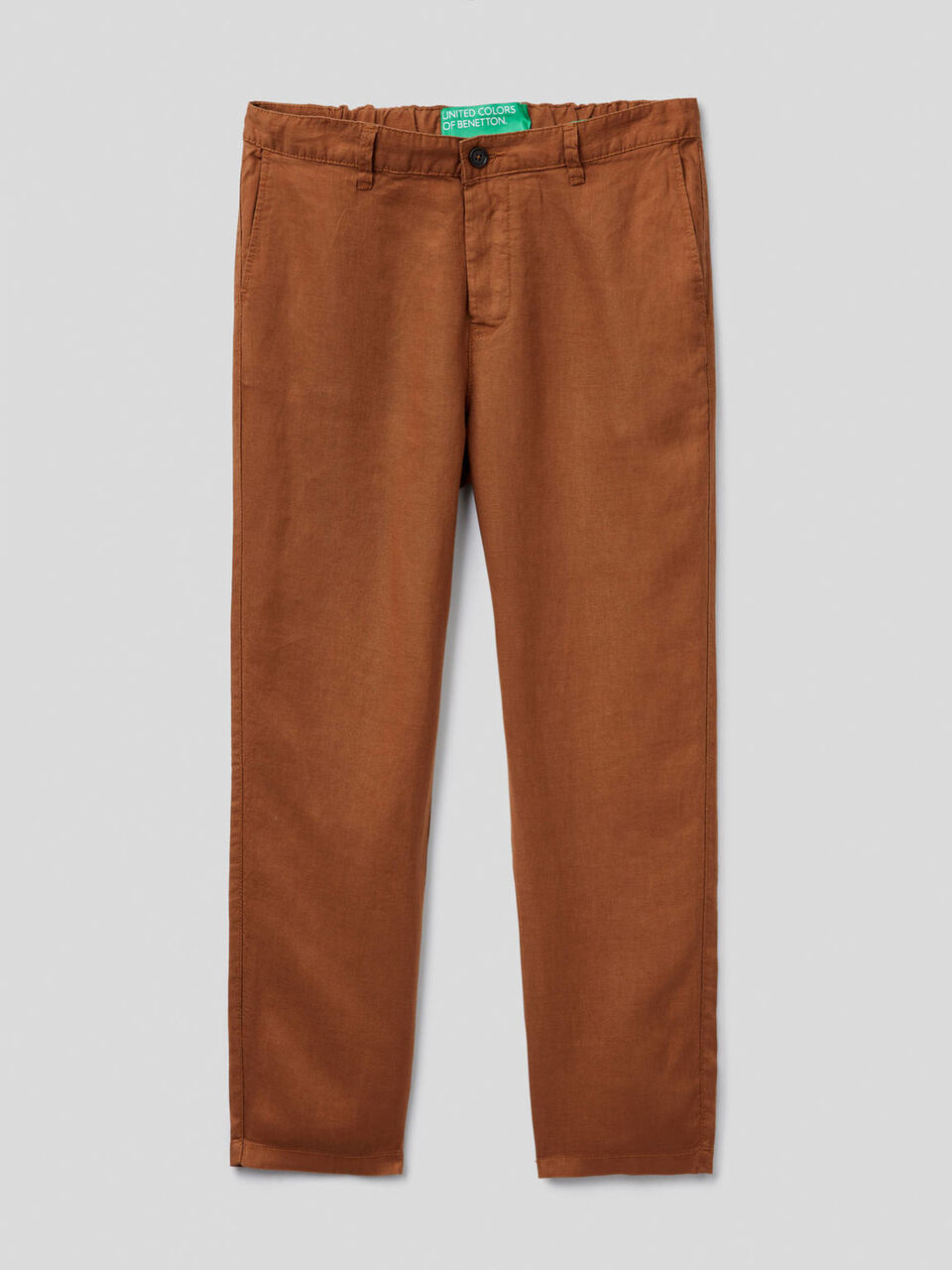 Chinohose aus reinem Leinen image number 1