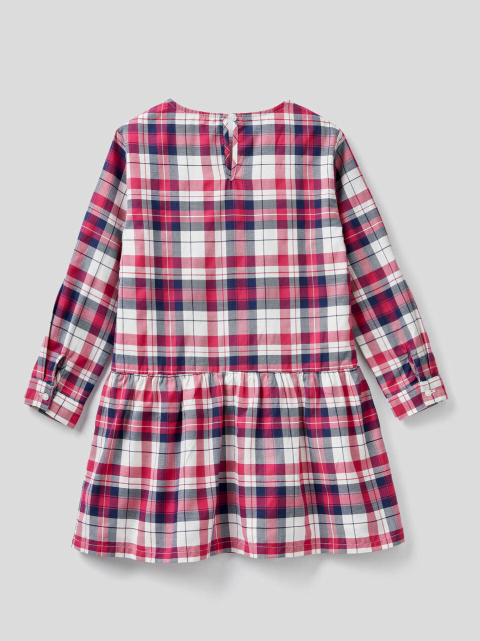 Vestito a quadri in misto cotone image number 2