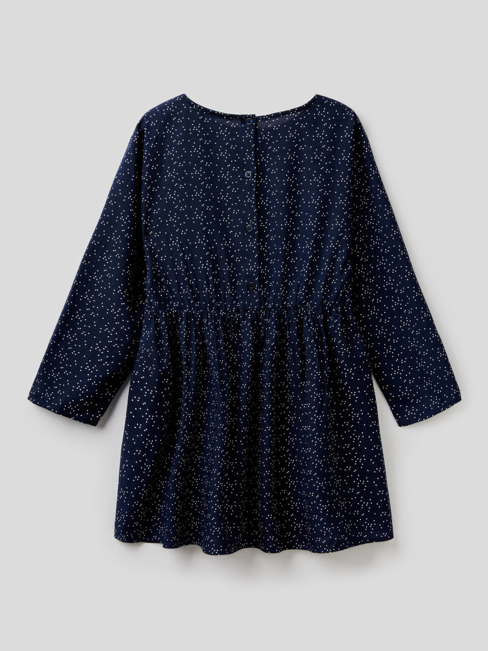 Patterned dress in sustainable viscose image number 2