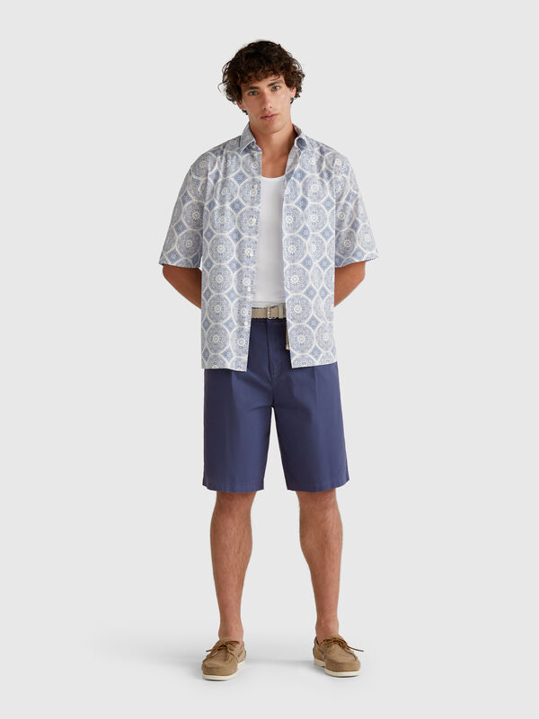 Bermuda large Homme