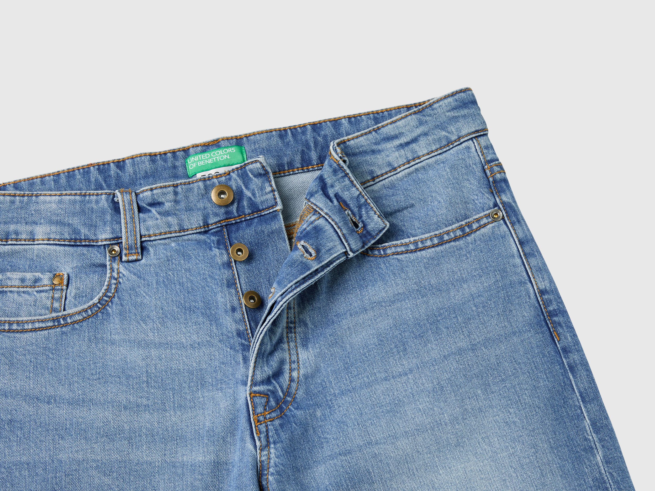 Pantaloni 5 tasche benetton outlet