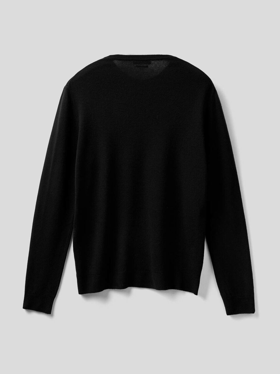 Maglia girocollo in pura lana vergine image number null
