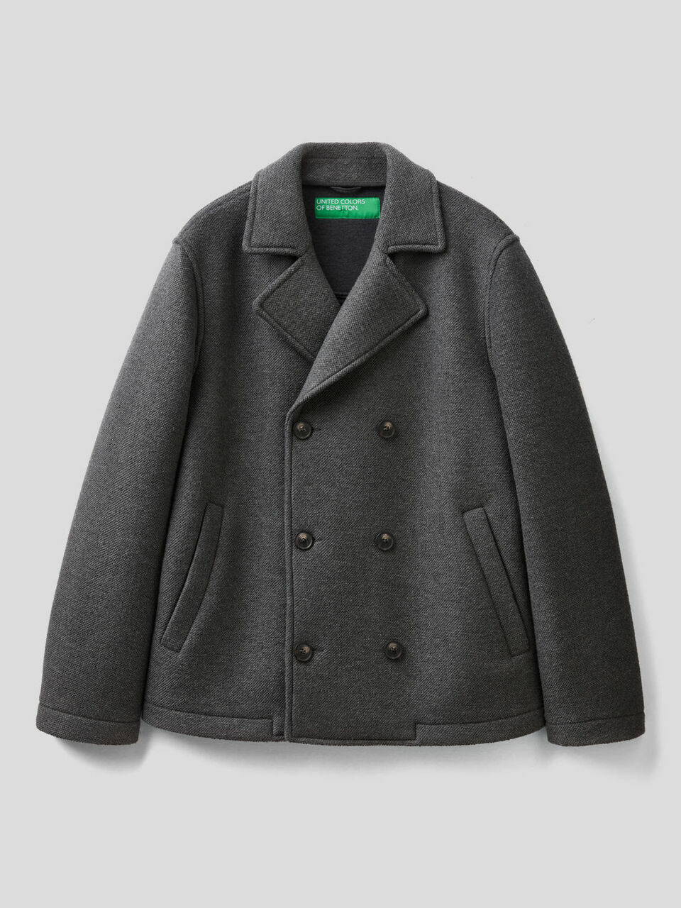 Manteau court à double boutonnage image number 1