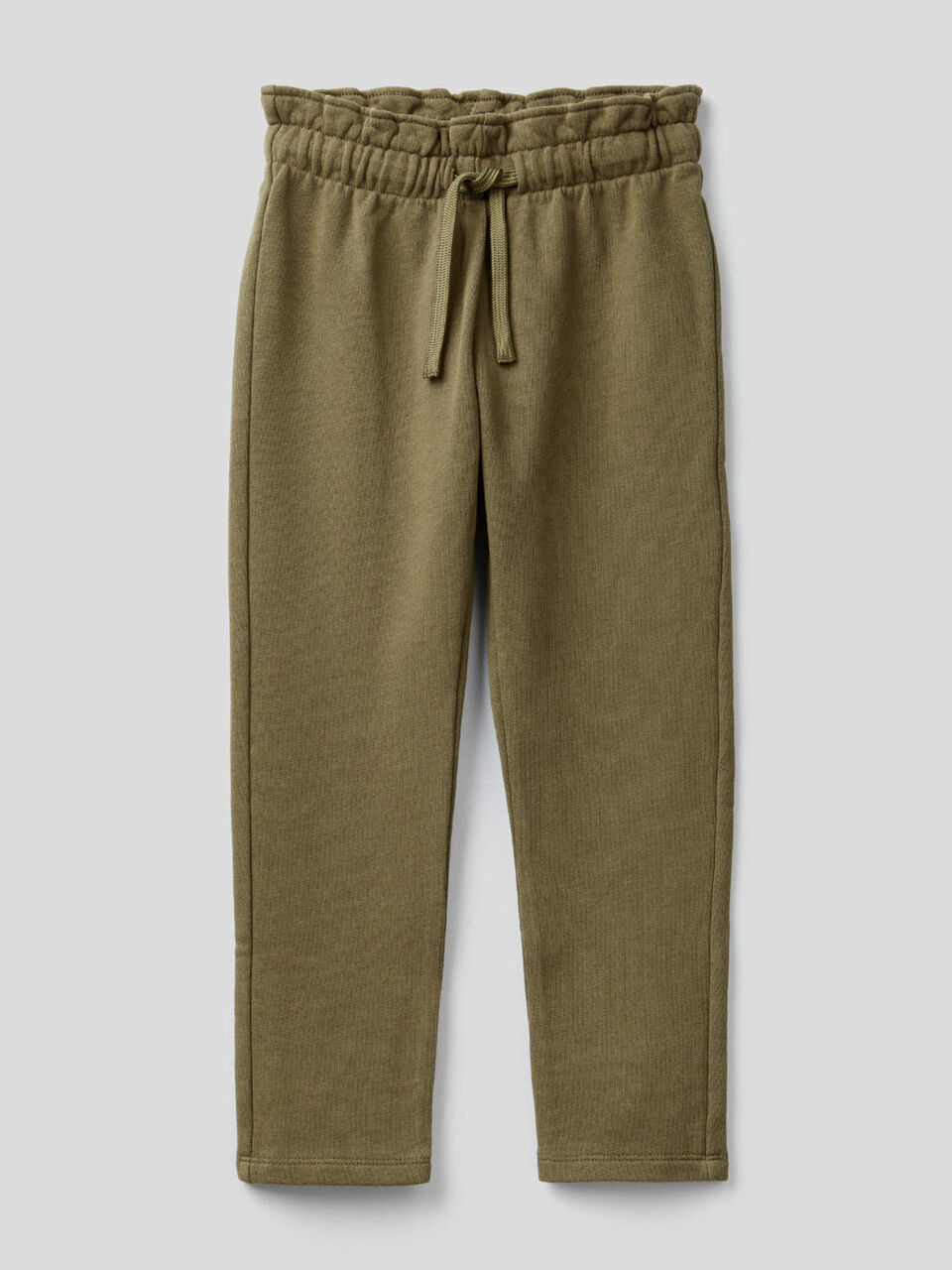 Hose aus Sweatstoff mit gerafftem Bund image number 1