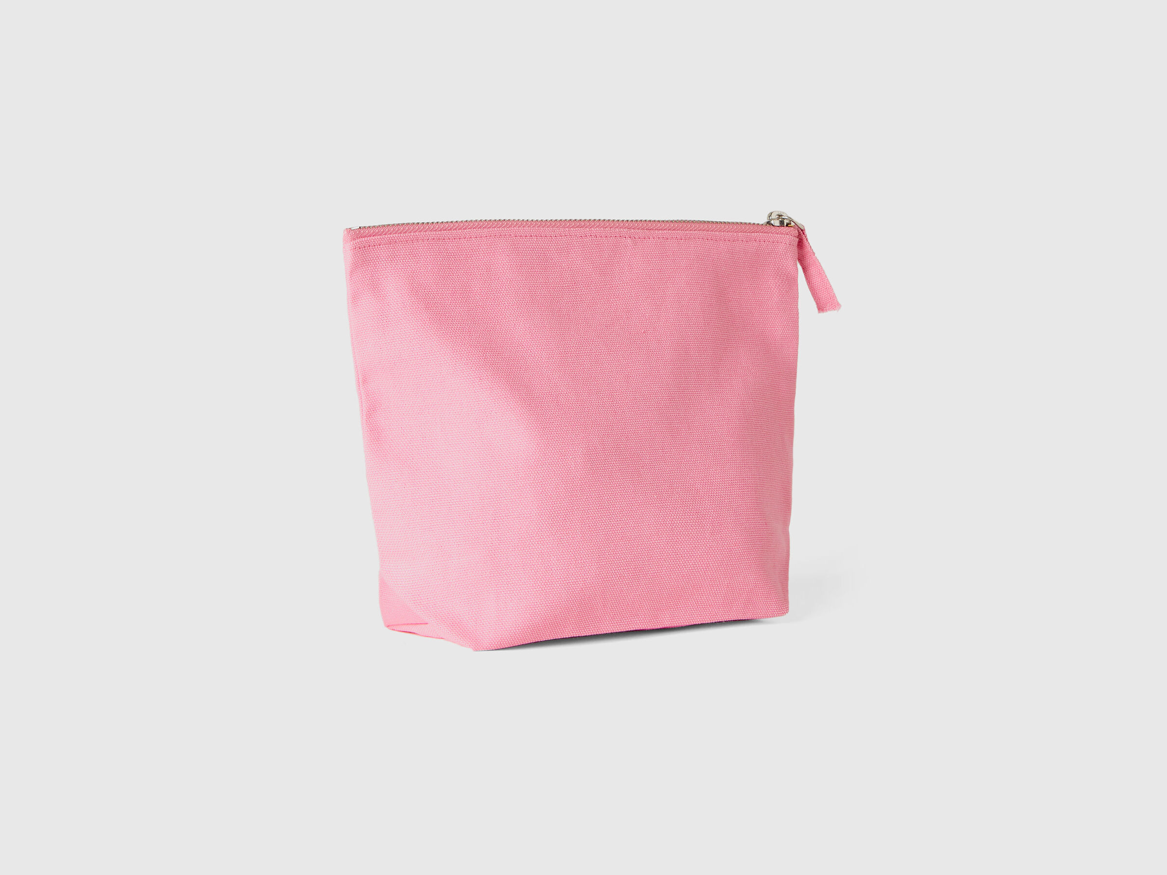 Pink clutch in pure cotton image number 1