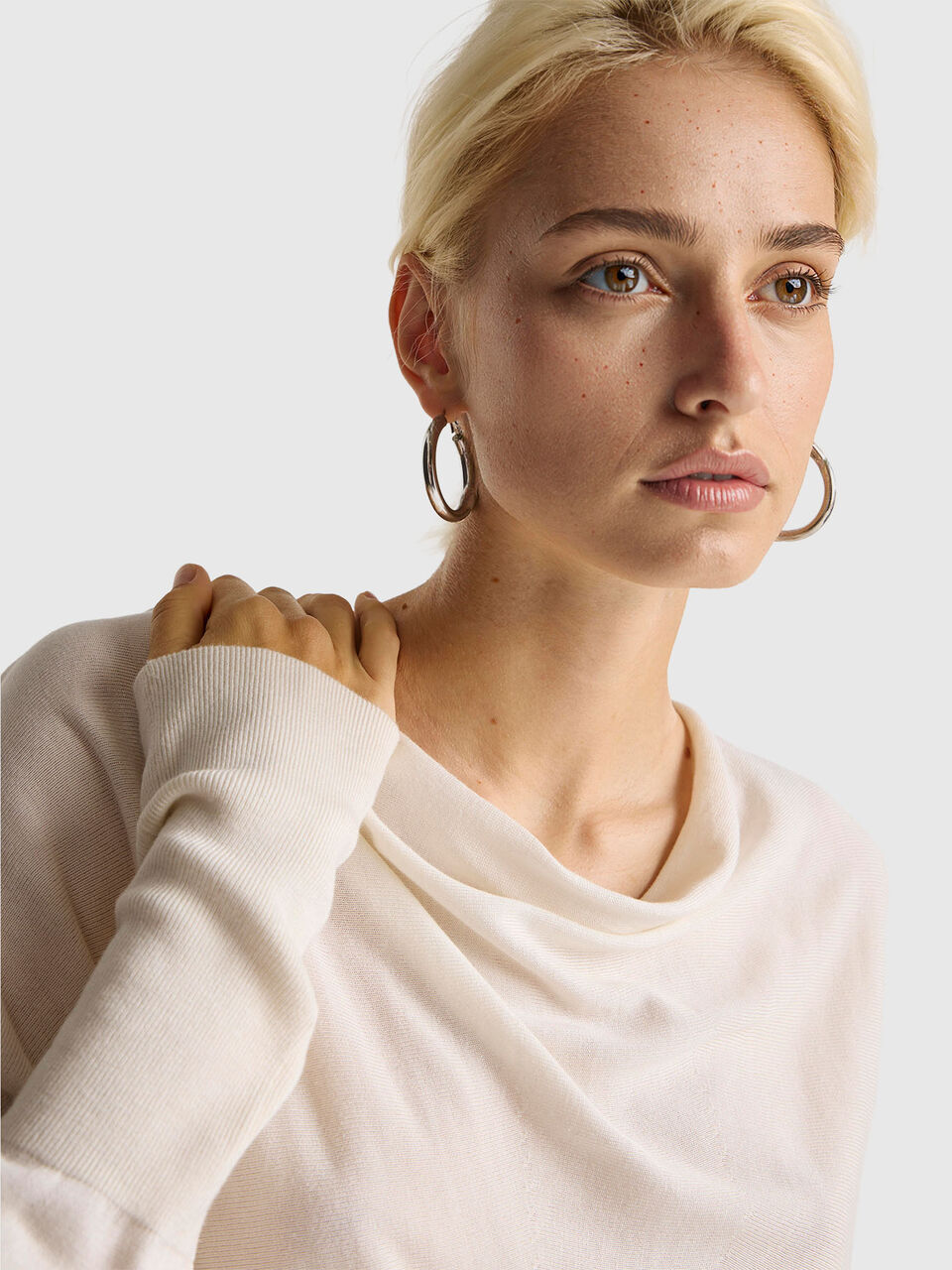 BOAT-NECK SWEAT.L/S Femme image number null