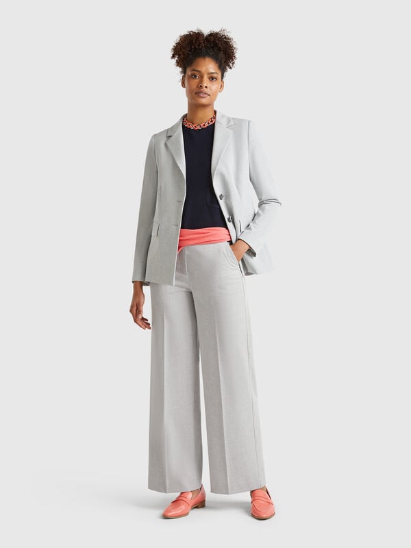 Pantalon large fluide Femme